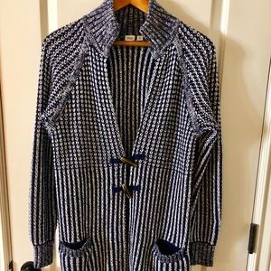 SOLD GAP Knit Sweater | Toggle Front | Long